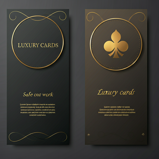 Luxury cards